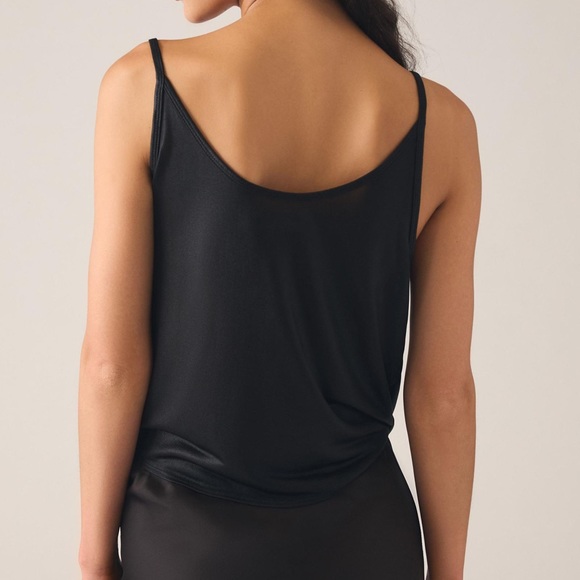 ✨ Anthropologie Shine Wrap Tank Sz L - Picture 3 of 6